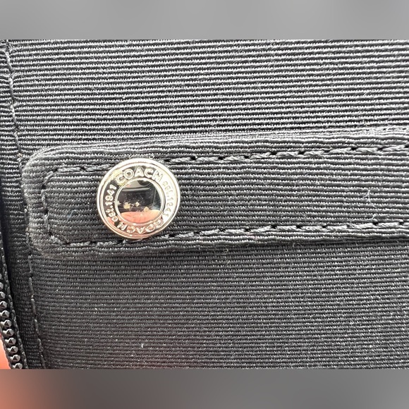 Coach Black Signature Canvas Jewelry Box - Picture 8 of 8